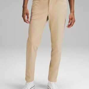 LULULEMON ABC Slim-Fit 5 Pocket Khaki Pant Warpstreme Wrinkle Resistant 34
